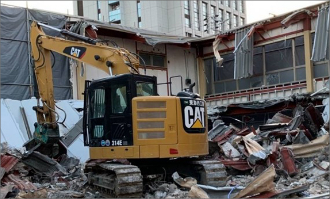 鉄骨住宅の解体工事